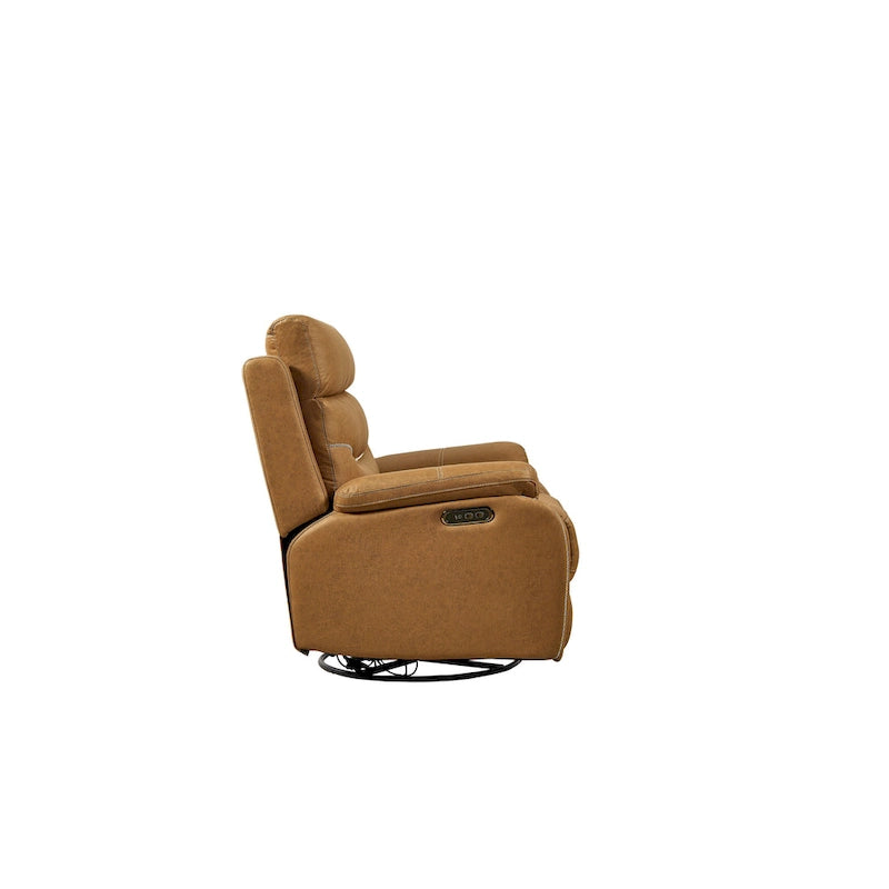Fauteuil inclinable, pivotant et à bascule à deux moteurs OKIN avec position infinie, appui-tête électrique et chargement USB