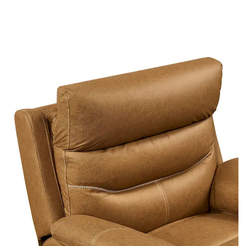 Fauteuil inclinable, pivotant et à bascule à deux moteurs OKIN avec position infinie, appui-tête électrique et chargement USB