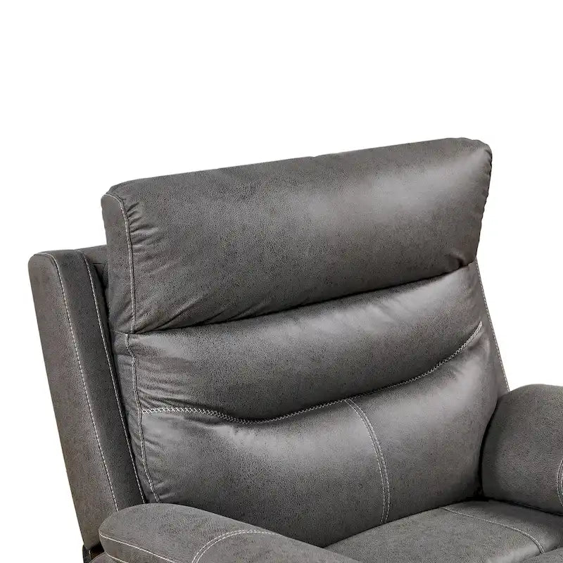 Fauteuil inclinable, pivotant et à bascule à deux moteurs OKIN avec position infinie, appui-tête électrique et chargement USB