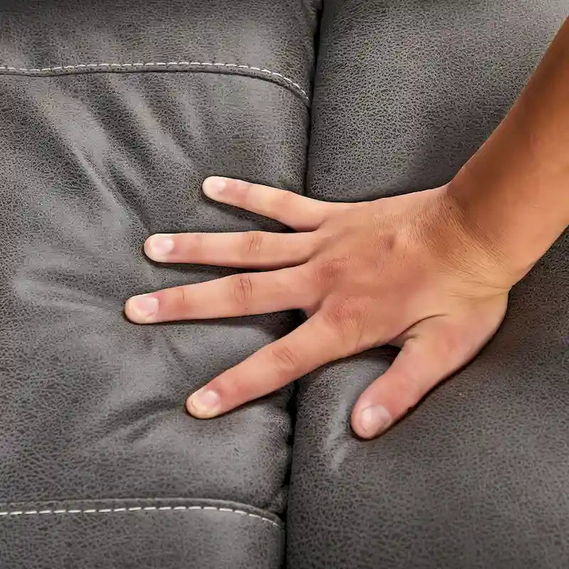 Fauteuil inclinable, pivotant et à bascule à deux moteurs OKIN avec position infinie, appui-tête électrique et chargement USB