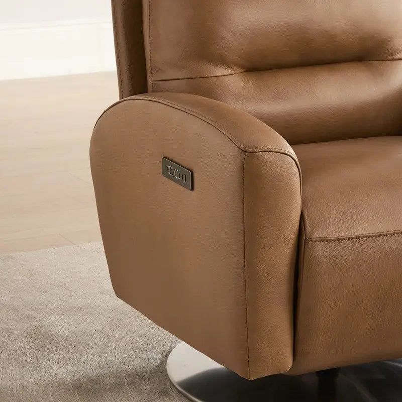 Fauteuil de relaxation inclinable pivotant motorisé avec double moteur