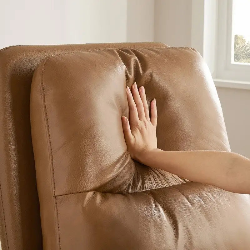 Fauteuil de relaxation inclinable pivotant motorisé avec double moteur