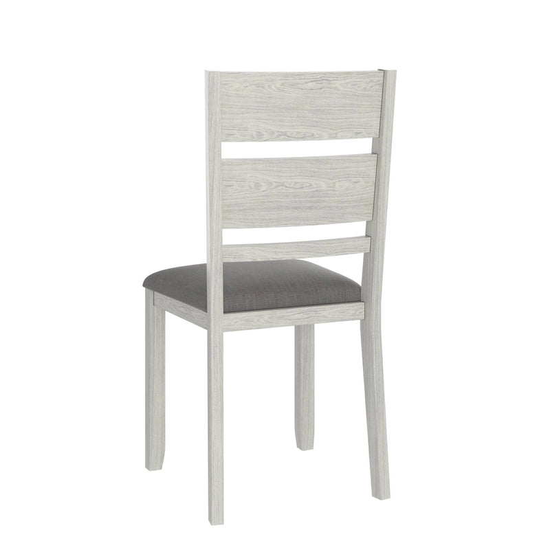 Ensemble table à manger et 6 chaises, table à manger rectangulaire extensible en bois massif épaissi et 6 chaises de salle à manger en bois massif