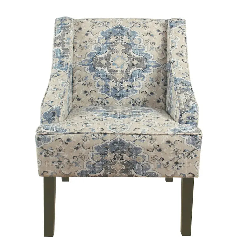 Fauteuil rembourré Holman à accoudoirs arrondis