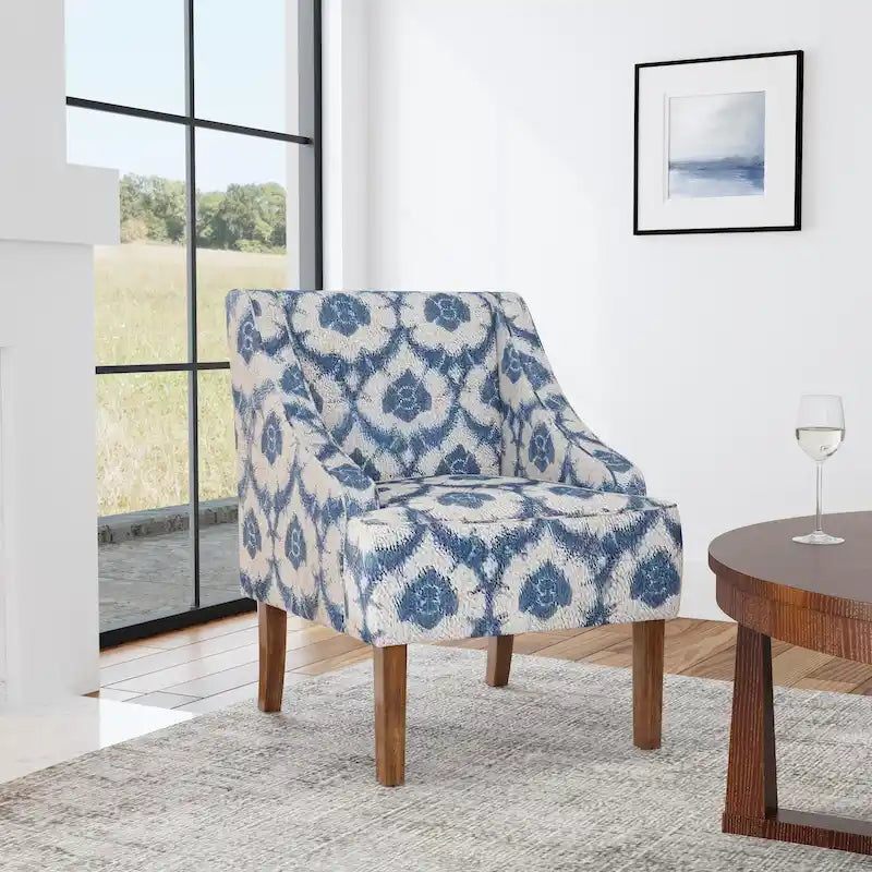 Fauteuil rembourré Holman à accoudoirs arrondis