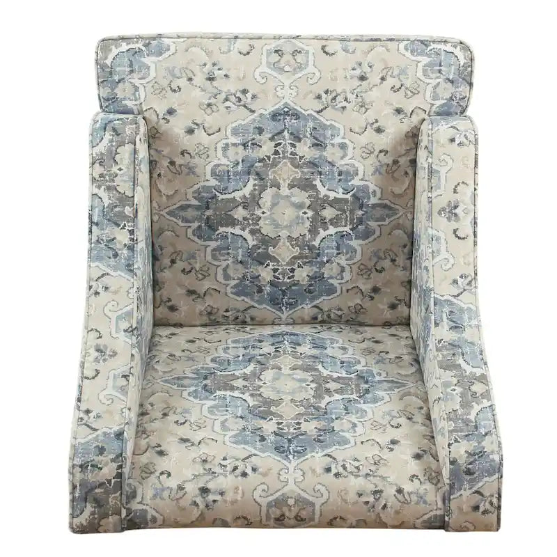 Fauteuil rembourré Holman à accoudoirs arrondis