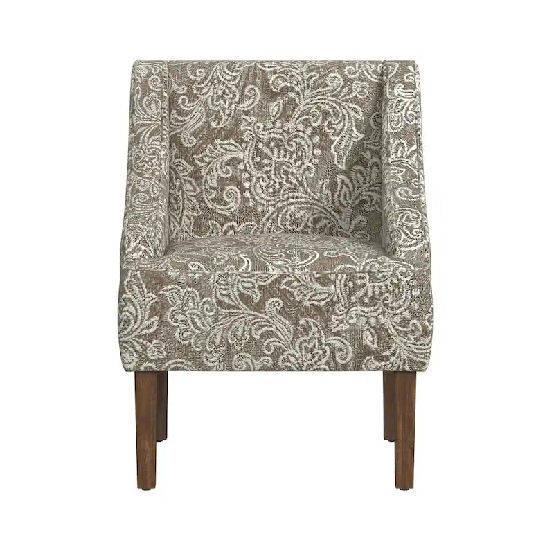 Fauteuil rembourré Holman à accoudoirs arrondis