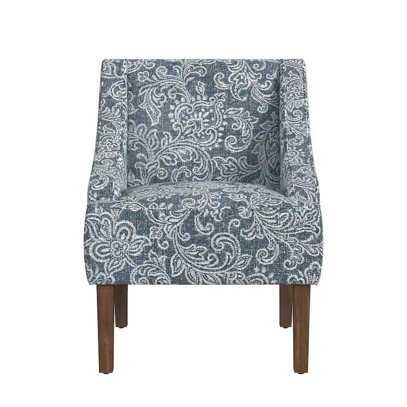 Fauteuil rembourré Holman à accoudoirs arrondis