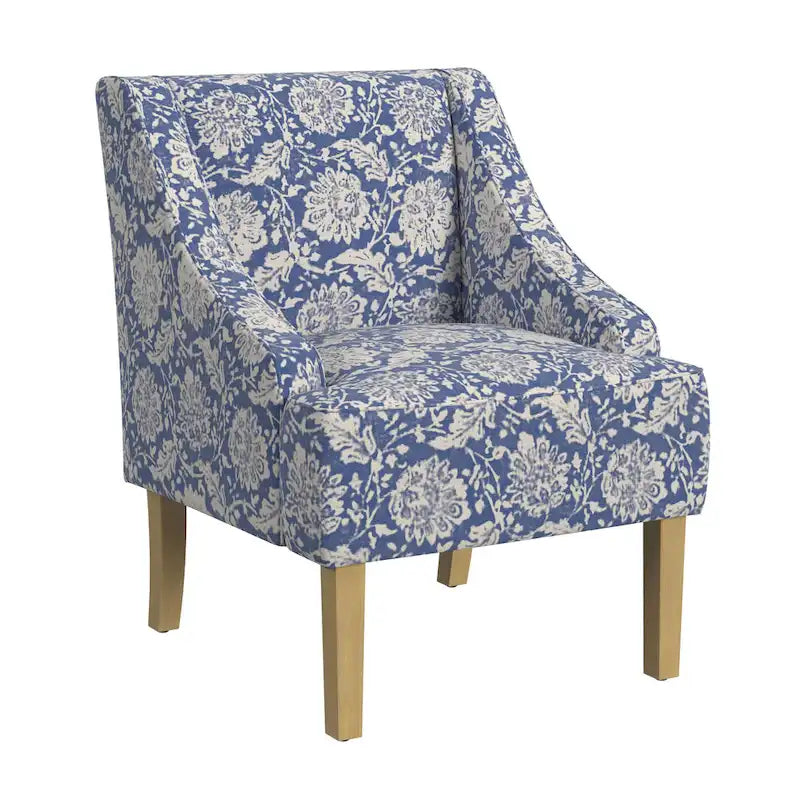 Fauteuil rembourré Holman à accoudoirs arrondis
