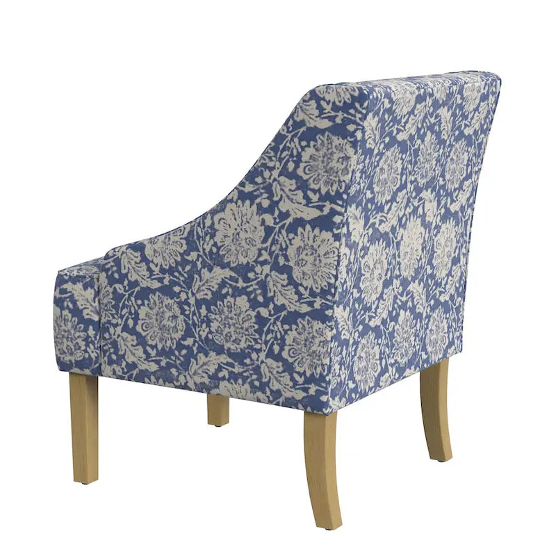 Fauteuil rembourré Holman à accoudoirs arrondis