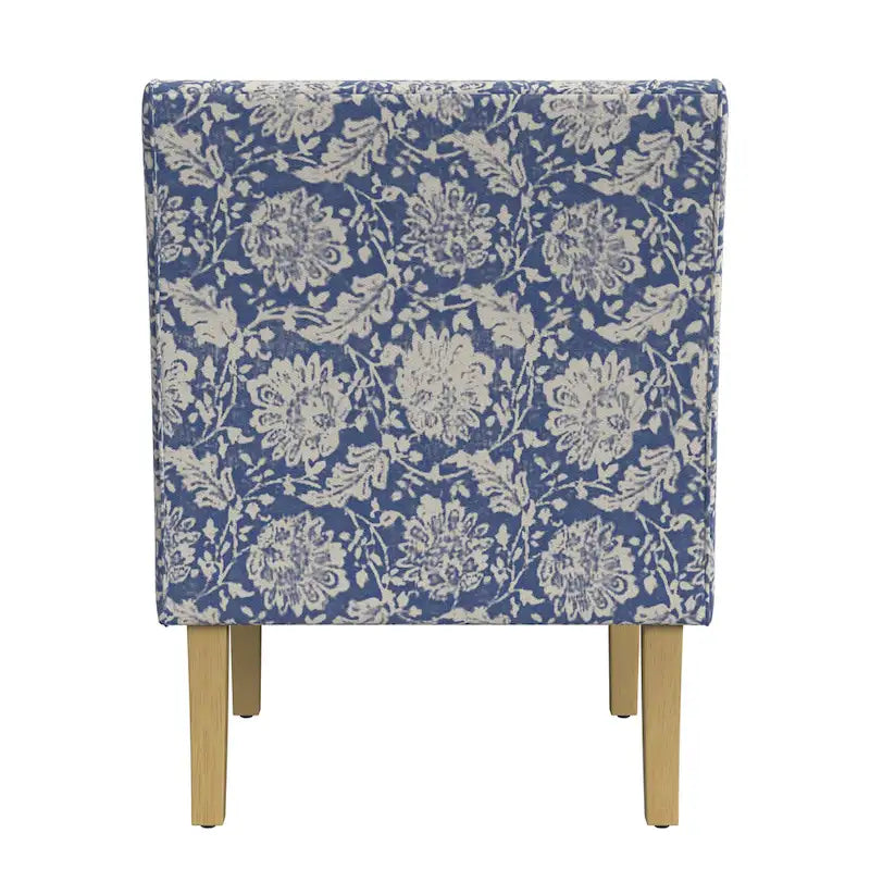 Fauteuil rembourré Holman à accoudoirs arrondis