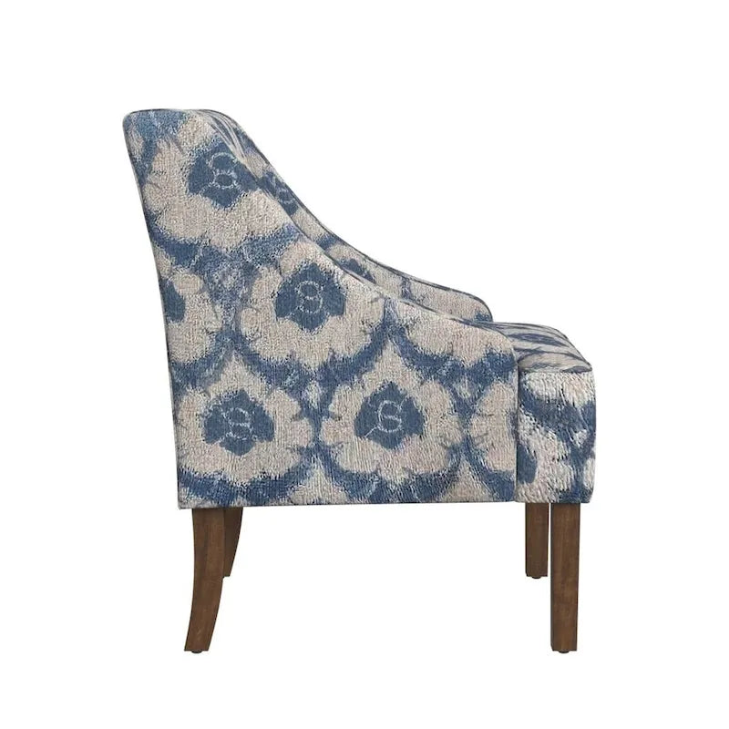 Fauteuil rembourré Holman à accoudoirs arrondis