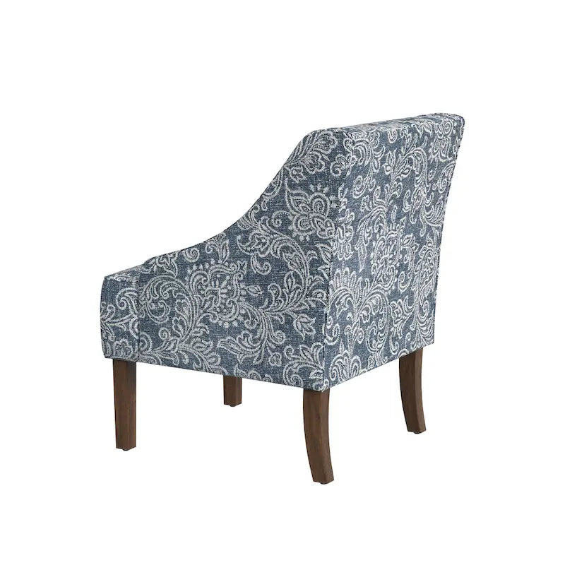Fauteuil rembourré Holman à accoudoirs arrondis