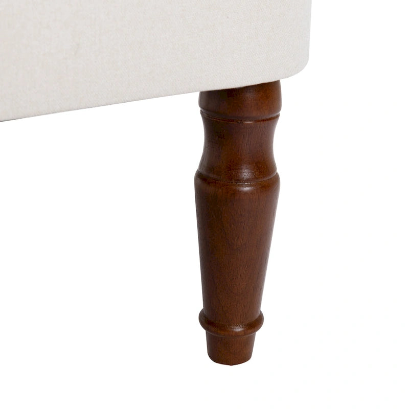 Fauteuil club surdimensionné en tissu touffeté Sidmouth