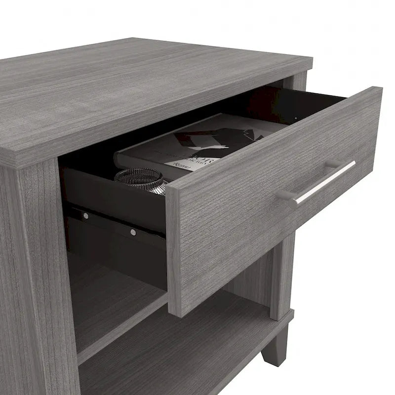 Commode à 6 tiroirs et table de chevet Somerset