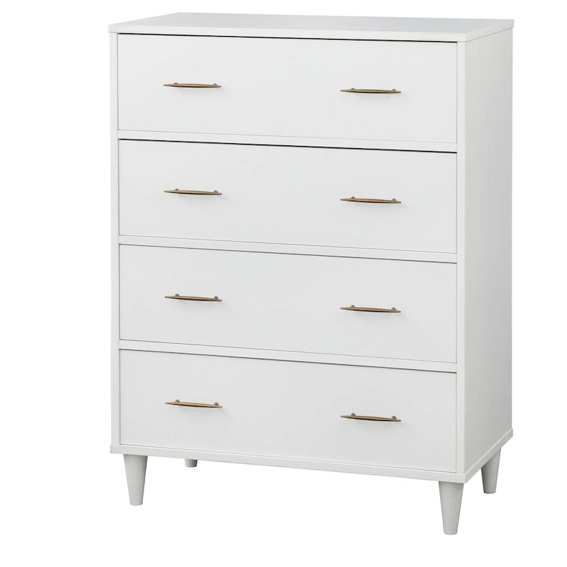 Commode 4 tiroirs Ana, style Mid-Century Modern