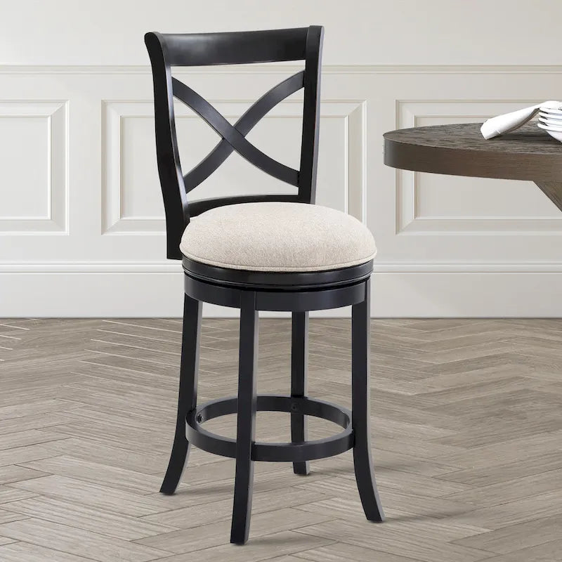 Tabouret de comptoir pivotant Barrett