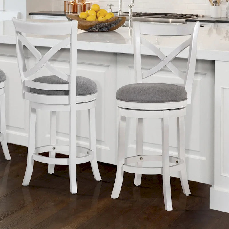 Tabouret de comptoir pivotant Barrett