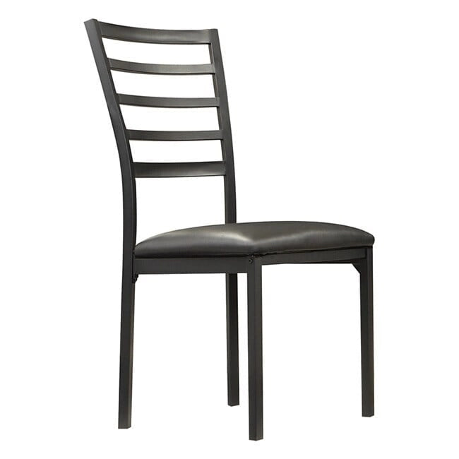 Chaises de salle à manger profilées en métal Darcy II Espresso (lot de 4)