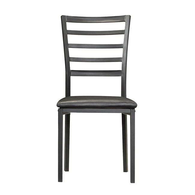 Chaises de salle à manger profilées en métal Darcy II Espresso (lot de 4)