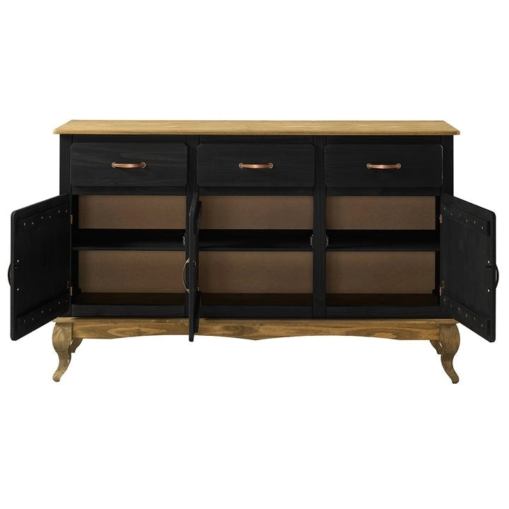 Buffet Vert en Bois