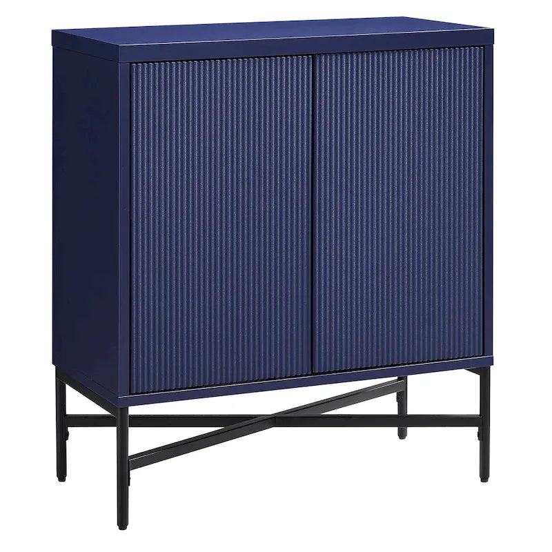 Meuble d'appoint rectangulaire large Brighton 28 - 28 de large