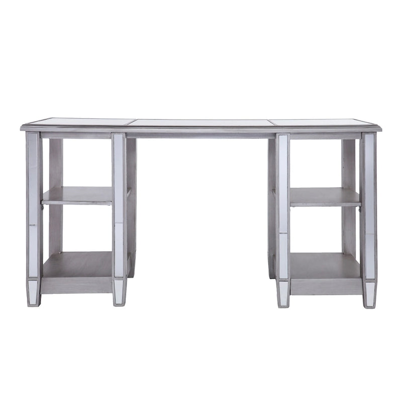 Bureau d'ordinateur Vedlin avec miroir