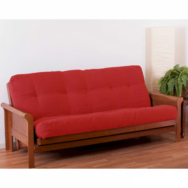 Matelas de futon en sergé de 18 cm d'épaisseur (Simple, Double ou Grand lit)