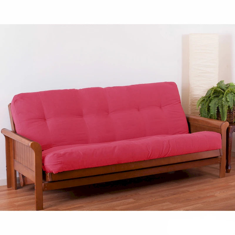 Matelas de futon en sergé de 18 cm d'épaisseur (Simple, Double ou Grand lit)
