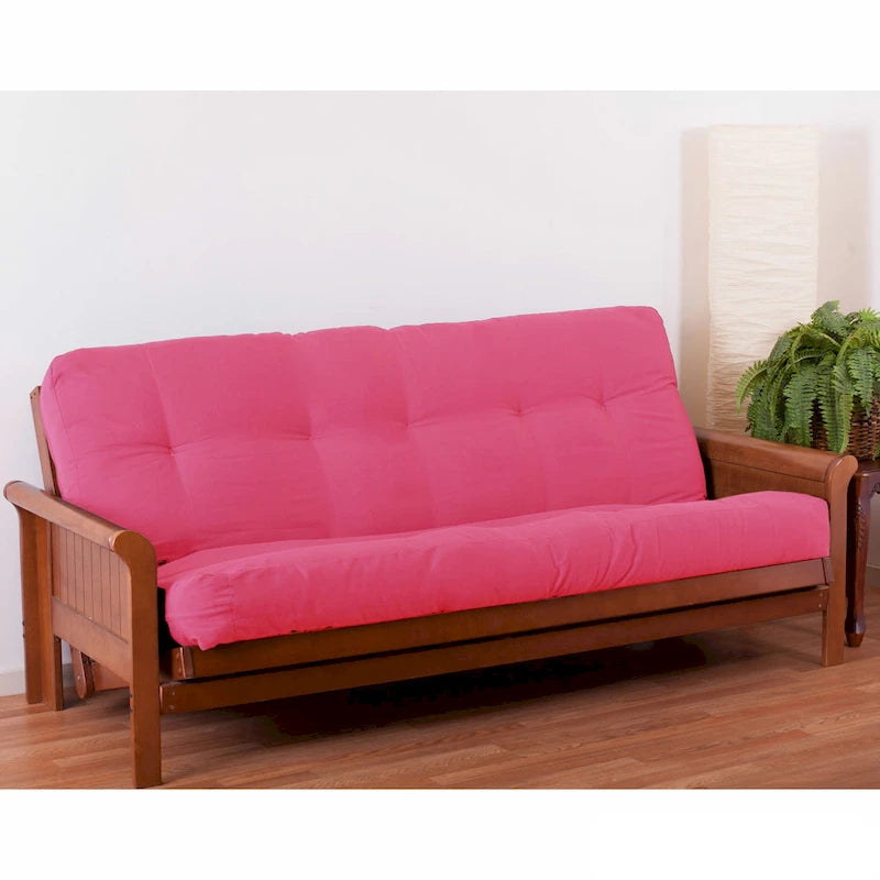 Matelas de futon en sergé de 18 cm d'épaisseur (Simple, Double ou Grand lit)