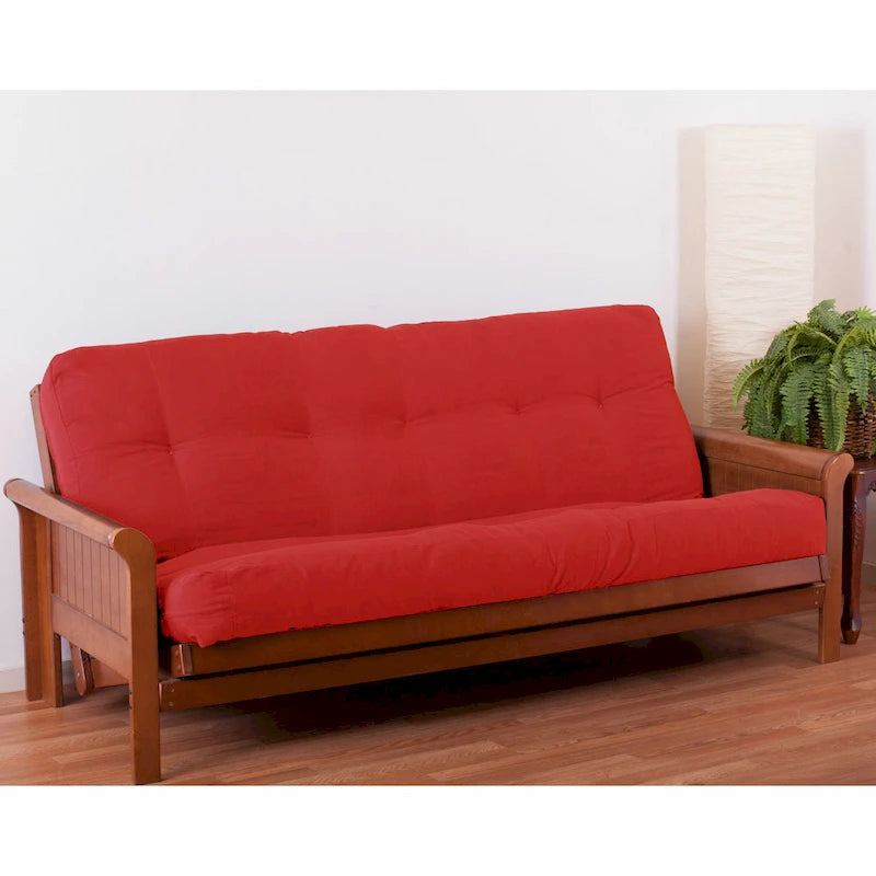 Matelas de futon en sergé de 18 cm d'épaisseur (Simple, Double ou Grand lit)