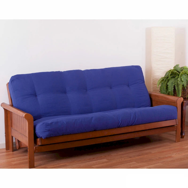 Matelas de futon en sergé de 18 cm d'épaisseur (Simple, Double ou Grand lit)