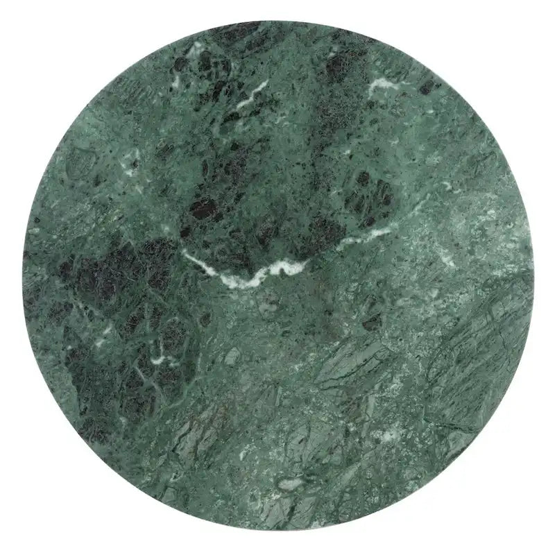Table d'appoint ronde Jose en marbre - 10 la. x 10 prof. x 18 h po
