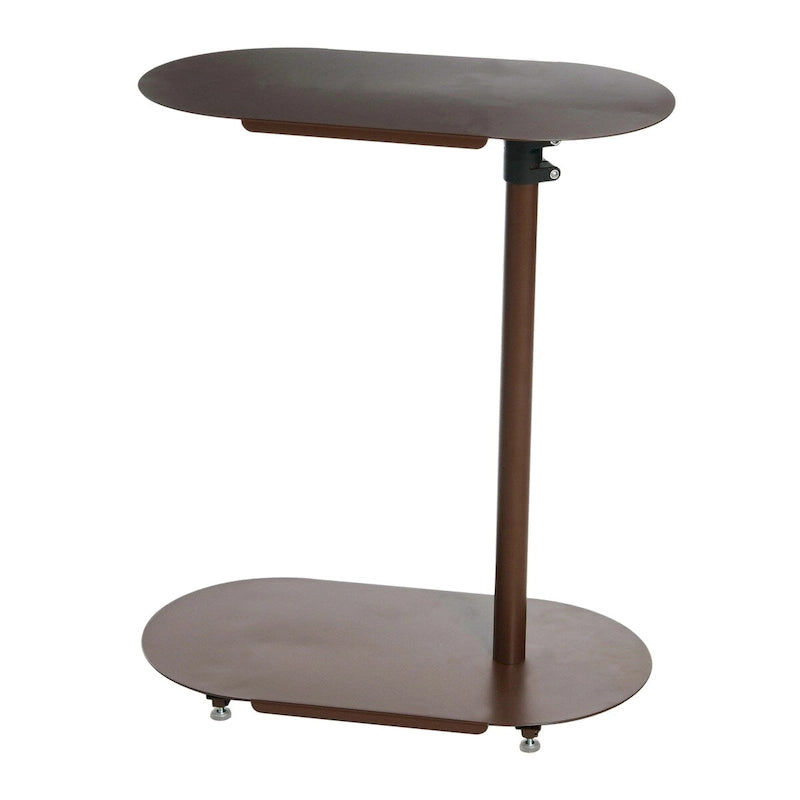 Table d'appoint moderne réglable en C - 20,0L x 11,0l x 32,0H