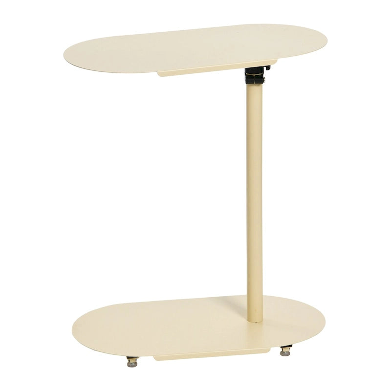 Table d'appoint moderne réglable en C - 20,0L x 11,0l x 32,0H