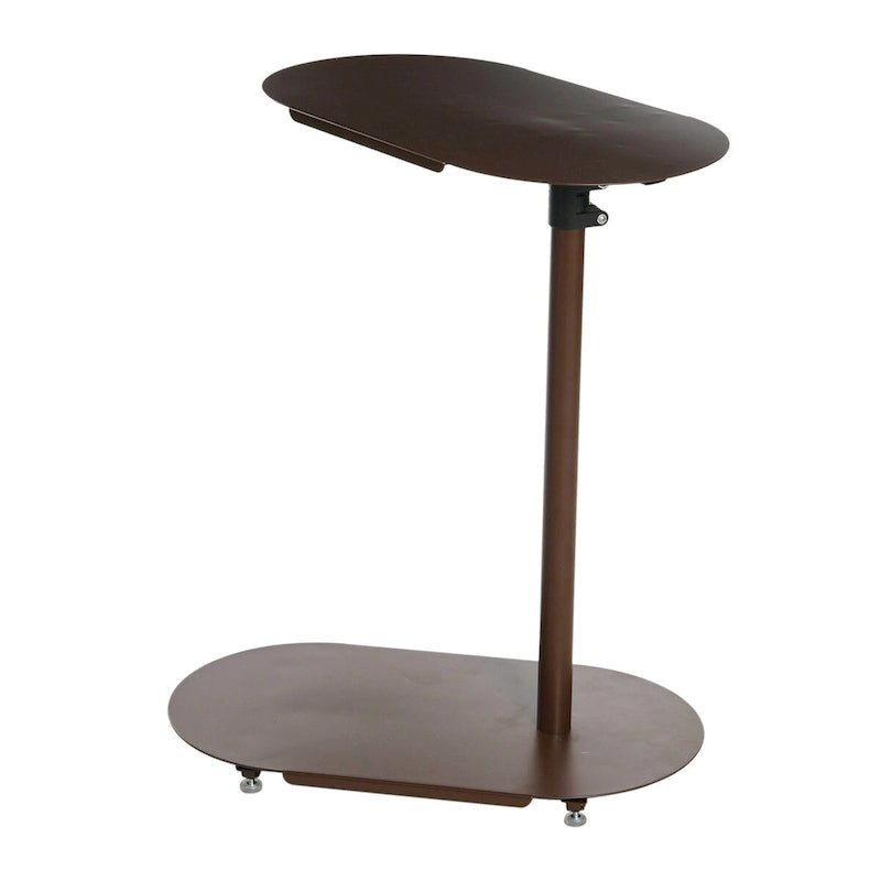 Table d'appoint moderne réglable en C - 20,0L x 11,0l x 32,0H