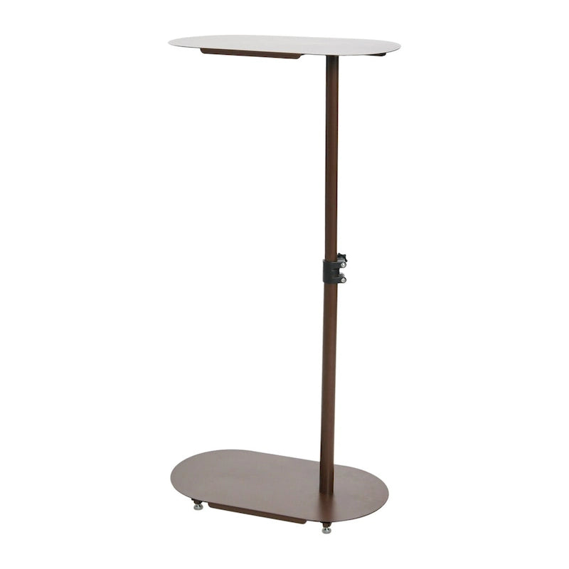 Table d'appoint moderne réglable en C - 20,0L x 11,0l x 32,0H