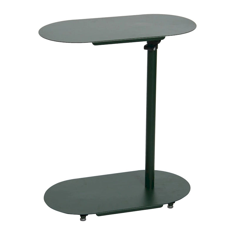 Table d'appoint moderne réglable en C - 20,0L x 11,0l x 32,0H