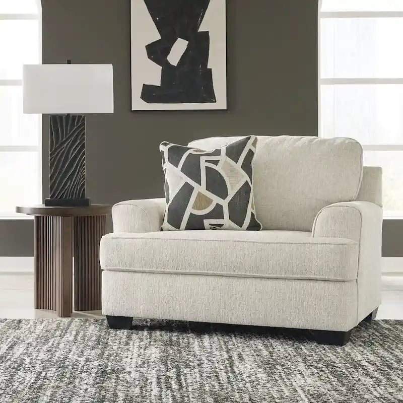 Signature Design by Ashley Heartcort Beige Oversized Chair - 51 W x 40 D x 39 H